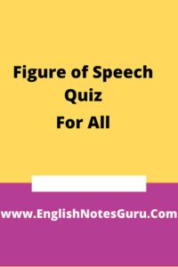Figure of Speech Quiz