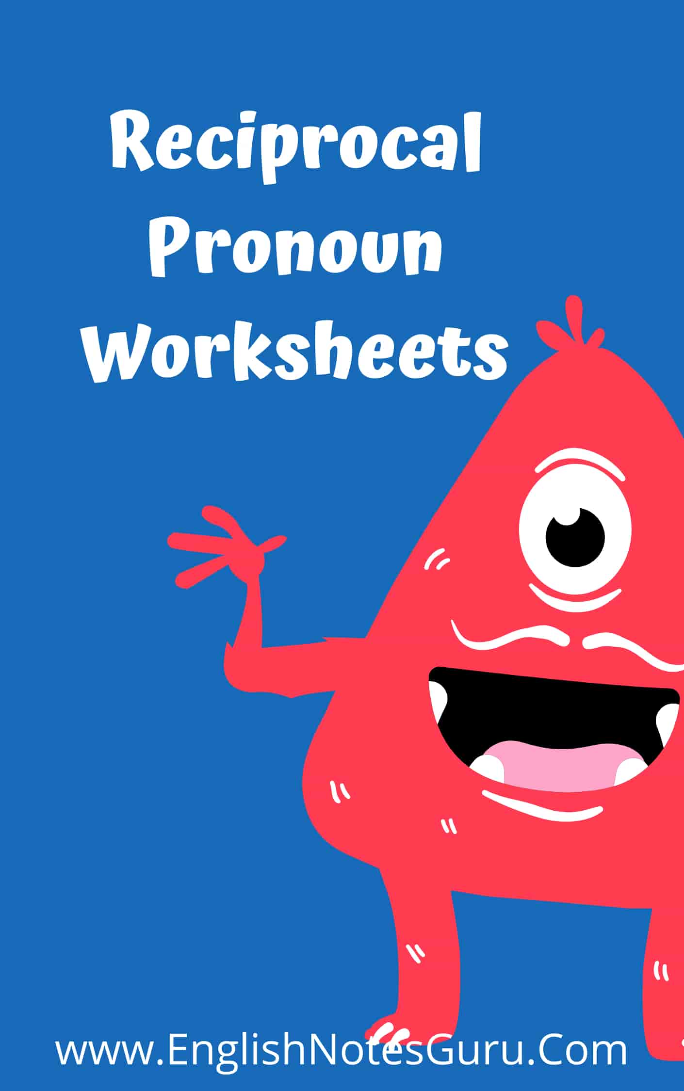 Reciprocal Pronoun Worksheets English Notes Guru